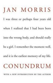 book cover of Conundrum by Jan Morris