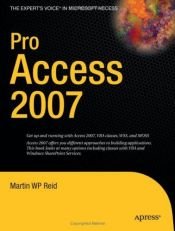 book cover of Pro Access 2007 by Martin WP Reid