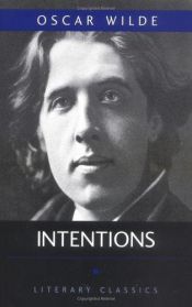 book cover of Intentions by اسکار وایلد