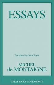 book cover of Esseitä by Michel de Montaigne|Michel Tarpinian