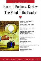 book cover of Harvard business review on the mind of the leader by Harvard Business School Press