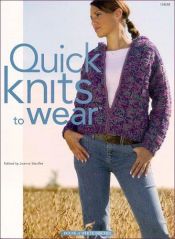 book cover of Quick knits to wear by Jeanne Stauffer
