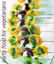 book cover of Entertaining Vegetarians by Celia Brooks Brown