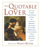 book cover of The Quotable Lover (Quotable) by Nancy Butler