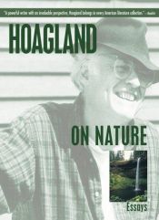 book cover of Hoagland on nature by Edward Hoagland