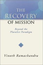 book cover of Recovery of Mission by Vinoth Ramachandra