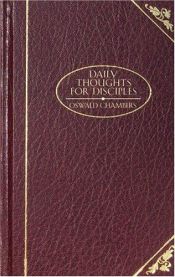 book cover of Daily Thoughts for Disciples by Oswald Chambers