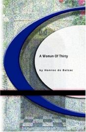 book cover of A woman of thirty by オノレ・ド・バルザック