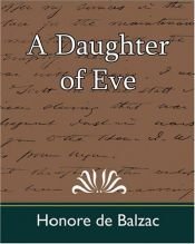 book cover of A Daughter Of Eve by بالزاک