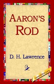 book cover of Aaron's Rod by Дейвид Хърбърт Лорънс