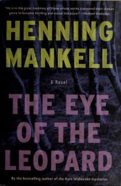 book cover of Leopardin silmä by Henning Mankell