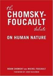 book cover of Chomsky vs Foucault: A Debate on Human Nature by מישל פוקו