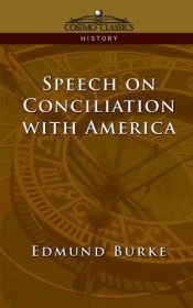 book cover of Speech on conciliation with the Colonies (A Gateway edition) by 埃德蒙·伯克