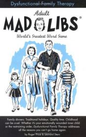 book cover of Dysfunctional Family Therapy (Adult Mad Libs) by Roger Price