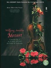 book cover of Music Minus One Violin: MOZART Violin Concerto No. 5 in A major, KV219 (Book & 2 CDs) by Wolfgang Amadeus Mozart