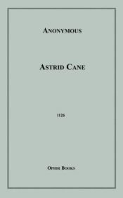 book cover of Astrid Cane by Anonymous