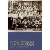 book cover of The most they ever had by Rick Bragg