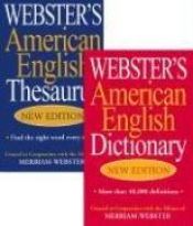 book cover of Webster's American English Thesaurus & Webster's American English Dictionary Set by Websters