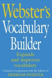 book cover of Webster's Vocabulary Builder by Websters