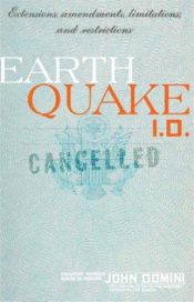 book cover of Earthquake I.D by John Domini