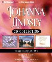 book cover of Johanna Lindsey CD Collection: Heart of a Warrior, The Pursuit, Marriage Most Scandalous by ג'והנה לינדסי