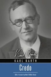 book cover of Credo by Karl Barth