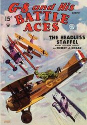 book cover of G-8 and His Battle Aces #23: The Headless Staffel by Robert J. Hogan