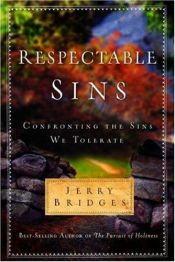 book cover of Respectable Sins by Jerry Bridges