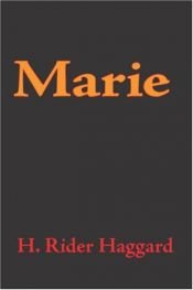 book cover of Marie by Henry Rider Haggard