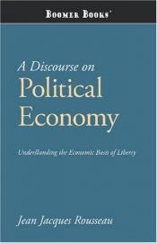 book cover of A Discourse On Political Economy by ז'אן-ז'אק רוסו