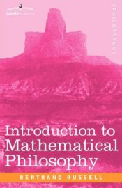 book cover of Introduction to Mathematical Philosophy by 버트런드 러셀