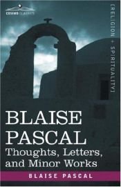 book cover of harvard classics thoughts and minor works pascal vol.48 by ब्लेज़ पास्कल