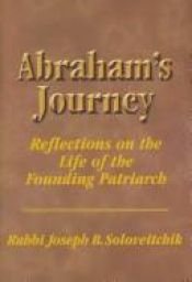 book cover of Abraham's journey by Joseph B. Soloveitchik