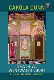 book cover of Death At Wentwater Court by Carola Dunn