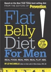 book cover of Flat belly diet! for men by Liz Vaccariello