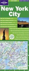 book cover of Lonely Planet New York City City Map by Lonely Planet