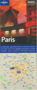 book cover of Lonely Planet Paris City Map (City Maps Series) by Lonely Planet