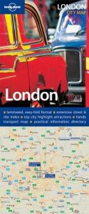 book cover of Lonely Planet London City Map by Lonely Planet