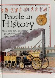 book cover of People in History: More Than 100 Questions and Answers to Things You Want to Know by Fiona Macdonald
