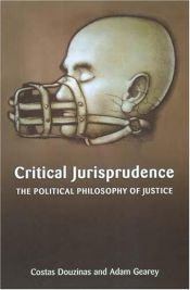 book cover of Critical Jurisprudence: A Textbook by Costas Douzinas