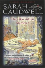 book cover of Thus Was Adonis Murdered (Hilary Tamar, Book 1) by Sarah Caudwell