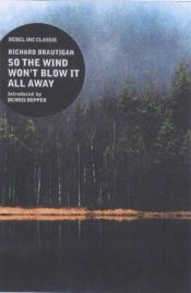 book cover of So the Wind Won't Blow It All Away by 理查·布羅提根