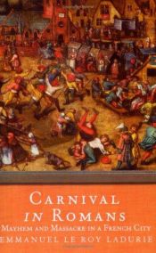 book cover of Carnival in Romans by Emmanuel Le Roy Ladurie