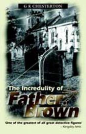 book cover of The Incredulity of Father Brown by G.K. Chesterton