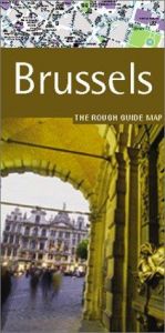 book cover of Brussels : the rough guide map by Rough Guides