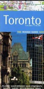 book cover of The Rough Guide to Toronto Map by Rough Guides