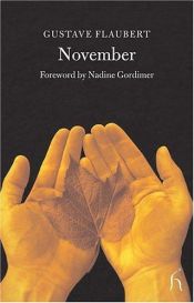 book cover of November by Gustave Flaubert