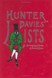 book cover of Hunter Davies' Lists by Hunter Davies