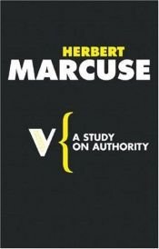book cover of A Study on Authority (Radical Thinkers) by Herbert Marcuse