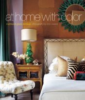 book cover of At Home With Color by Matthew Dennison